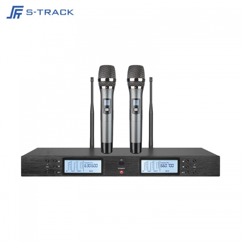 S-Track Dual Handheld Wireless Microphone Kit
